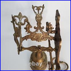 Vintage Solid Brass Wall Mount Bell With Chain Price Products