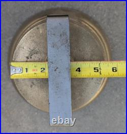 Vintage Swiss Alpine Cows Brass Cow Bell Big Heavy over 9 Lbs