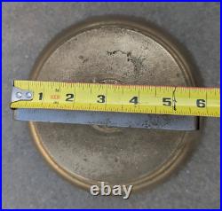 Vintage Swiss Alpine Cows Brass Cow Bell Big Heavy over 9 Lbs