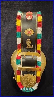 Vintage Swiss Cow Bell Original Appenzeller Handwerk Made in Switzerland