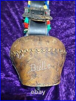 Vintage Swiss Cow Bell Original Appenzeller Handwerk Made in Switzerland
