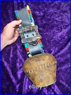 Vintage Swiss Cow Bell Original Appenzeller Handwerk Made in Switzerland