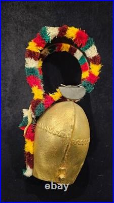 Vintage Swiss Cow Bell Original Appenzeller Handwerk Made in Switzerland