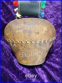 Vintage Swiss Cow Bell Original Appenzeller Handwerk Made in Switzerland