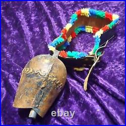 Vintage Swiss Cow Bell Original Appenzeller Handwerk Made in Switzerland