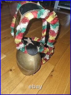 Vintage Swiss Cow Bell Original Handwerk Made in Switzerland