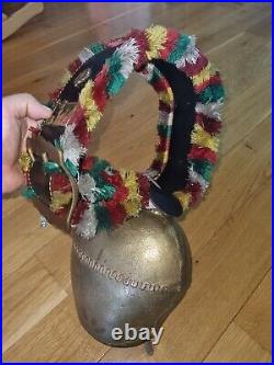 Vintage Swiss Cow Bell Original Handwerk Made in Switzerland