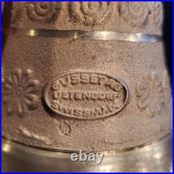 Vintage Swiss Gusset AG Uetendorf Brass Cowbell Chalet Dinner Bell Alpine Decor