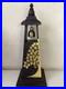 Vintage Thailand Buddhist brass bell on the wood tower stand