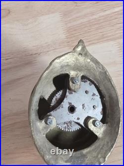 Vintage Victorian Style Brass Manual Wind Mechanical Door Bell Ringer Home works