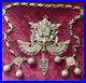 Vintage Wall Mount Brass Door Knocker Monastery Bells with Chain
