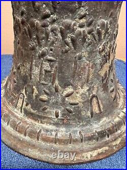 Vintage antique 7-3/4 bronze church bell Spanish Colonial Mission 1811