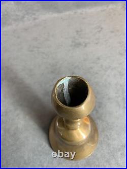 Vintage charlestown Heavy HandHeld brass bell mdcclxxvi