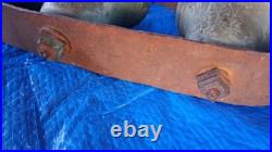 Vintage early 1800s set of conestoga wagon sleigh bells 5 bells Antique Vintage early 1800s set of conestoga wagon sleigh bells 5 bells Antique