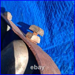 Vintage early 1800s set of conestoga wagon sleigh bells 5 bells Antique Vintage early 1800s set of conestoga wagon sleigh bells 5 bells Antique