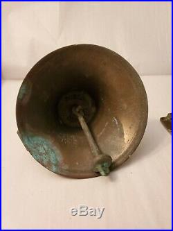 Vintage perko 420-6 brass fog bell with all hardware
