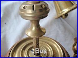 Vintage reproduction Servants / Door Bell complete with runners & bell pull knob