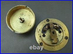 Vintage unusual brass door bell push switch button