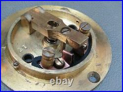 Vintage unusual brass door bell push switch button