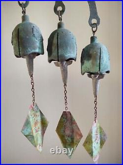 Vtg. 1960's JOE URSUTZ ROADRUNNER MCM BRONZE WIND CHIME PAOLO SOLERI FOUNDRY