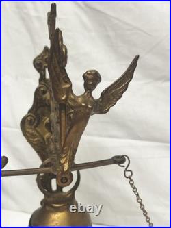 Vtg Brass Monastery Bell, Door Bell