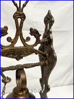 Vtg Brass Monastery Bell, Door Bell