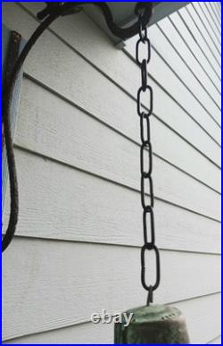 Vtg Jeff Cross Harmony Hollow Bronze Wind Bell Chime Soleri Sculpture With Shells