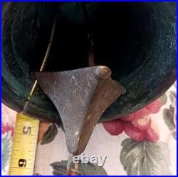 Vtg Jeff Cross Harmony Hollow Bronze Wind Bell Chime Soleri Sculpture With Shells