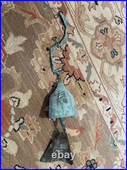 Vtg. Paolo Soleri Cosanti Arcosanti Brutalist Cast Bronze Wind Chime Bell 23.5