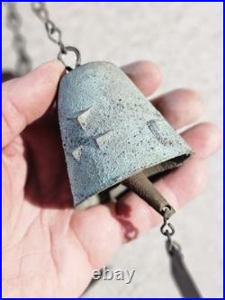 Vtg Paolo Soleri Cosanti Arcosanti Brutalist Cast Bronze Wind Chime Bell- Small