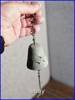 Vtg Paolo Soleri Cosanti Arcosanti Brutalist Cast Bronze Wind Chime Bell- Small