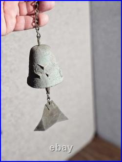 Vtg Paolo Soleri Cosanti Arcosanti Brutalist Cast Bronze Wind Chime Bell- Small