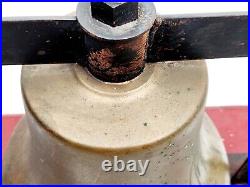 Vtg Pneumatic Diesel Railroad Locomotive Brass Bell Vilco Chicago BR-83 Clapper