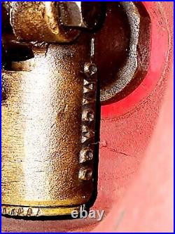 Vtg Pneumatic Diesel Railroad Locomotive Brass Bell Vilco Chicago BR-83 Clapper