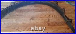 Vtg. Sleigh bells solid brass graduated 1 3/8 2 1/2in. Horse neck collar best