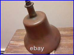 Vtg U. S. Bronze/brass Bell Large 20lb. (please Read)