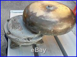 WW2 US NAVY Brass Bell Type IC/B2D4 HENSCHEL NAVY DEPT. BUREAU OF SHIPS BRASS