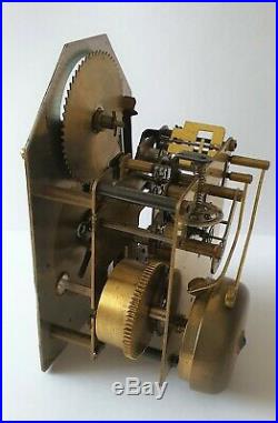 Warmink Clock Movement Fully Working Vintage Dutch 8 Day Bell Strike Moon Dial