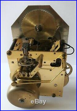 Warmink Clock Movement Fully Working Vintage Dutch 8 Day Bell Strike Moon Dial