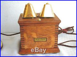 Western Electric Solid Brass Dial Candlestick Cow Bell Ringer Antique Telephone