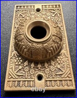 Windsor Patterson Electric Door Bell Brass 4 X 2-3/8