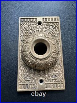 Windsor Patterson Electric Door Bell Brass 4 X 2-3/8