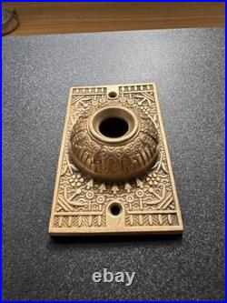 Windsor Patterson Electric Door Bell Brass 4 X 2-3/8