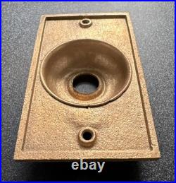 Windsor Patterson Electric Door Bell Brass 4 X 2-3/8