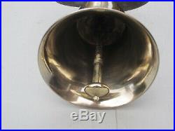 Wonderful Victorian Brass Servants Bell. Circa. 1880