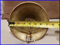 Wwii Era Authentic Solid Brass U. S Navy Bell